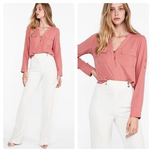 ▪️EXPRESS Two Pocket Zip Chelsea Shirt▪️